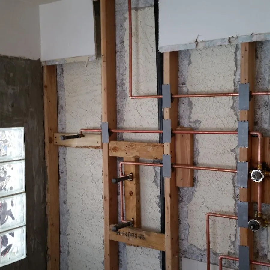 Copper pipe installation for Burst Pipe Repair in Concord
