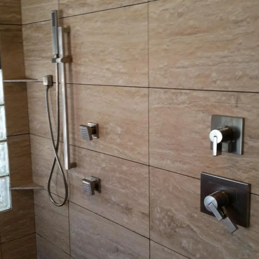 Shower fixture installation for Frozen Pipe Repair in Concord